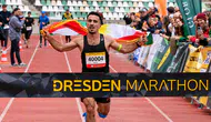 Kürt atlet Recep Arslan, Dresden Maratonu’nda birinci oldu