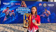 Diyarbakırlı sporcu Nehir Aytulun, iki Kazak rakibini yenerek dünya şampiyonu oldu