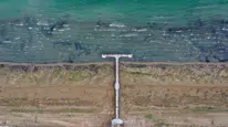 İznik Gölü 350 metre çekildi