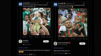 İki bebek paylaşımı, tribünlerdeki nefret ve sağduyu farkını gösterdi