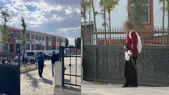 Van’da  7. sınıfta okuyan kız öğrenci okula pompalı tüfekle geldi