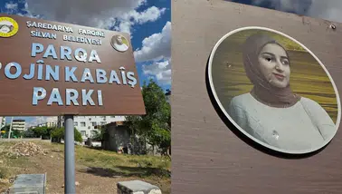 Silvan’da Rojin Kabaiş Parkı Tabelasına Silahlı Saldırı