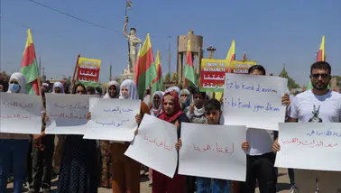 Rojava’da protesto: Kobani  ‘Ayn el-Arab’ olamaz
