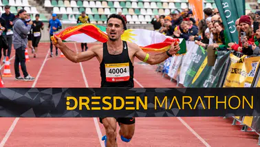 Kürt atlet Recep Arslan, Dresden Maratonu’nda birinci oldu
