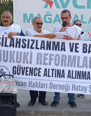 İHD’den Çağrı: Silahsızlanma Hukuki Reformlarla Güvence Altına Alınmalı