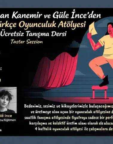 Londra’da Türkçe-Kürtçe Oyunculuk Atölyesi