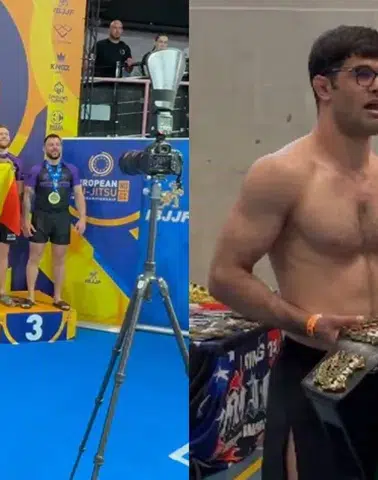 Kürt sporcu NAGA Turnuvası’nda şampiyon oldu