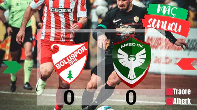 Amedspor, Bolu’dan 9 kişiyle 1 puan çıkardı!