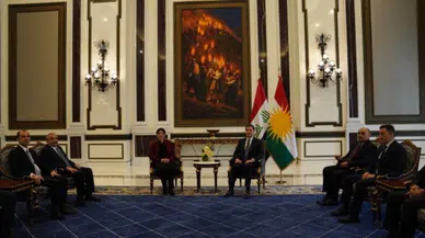 İmralı heyeti, Neçirvan Barzani ile görüşüyor