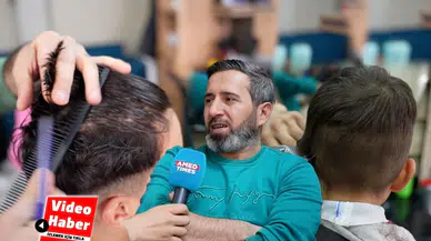 Diyarbakır’da berberlerden bayram mesaisi!