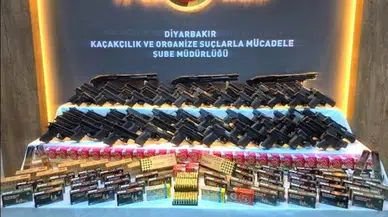 Diyarbakır’da operasyon: Binlerce kaçak ürün ve 37 tutuklama