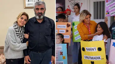 Gülben Ergen, Narin Güran ve Rojin Kabaiş için eğitim projelerine devam ediyor