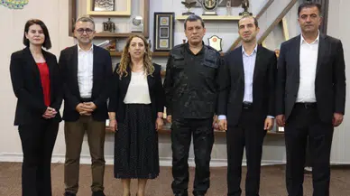 DEM Parti, Kürt Ulusal Konferansı için Rojava’da Mazlum Abdi ile bir araya geldi