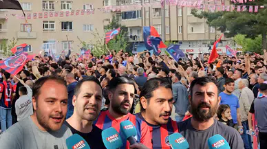 Mardin 1969 Spor şampiyonluk kutlamaları gece boyunca sürdü