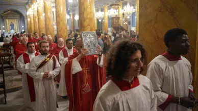 Papa Franciscus için Şişli'de anma ayini düzenlendi