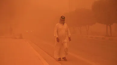 Anbar’da kum fırtınası: 27 kişi hastanelik oldu