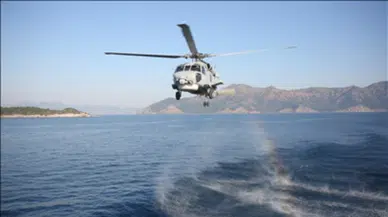 Antalya’da helikopter acil iniş yaptı