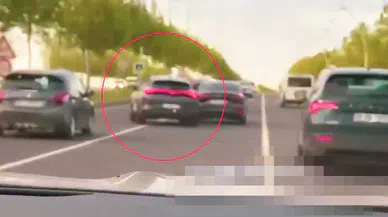 Makas atan sürücüye ceza: Ehliyeti geçici olarak alındı