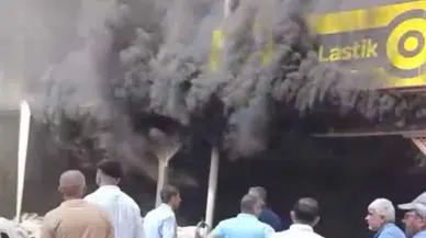 Suruç’taki yangında korkutan anlar