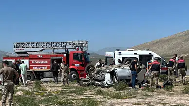 Van’da korkunç kaza: 4 ölü