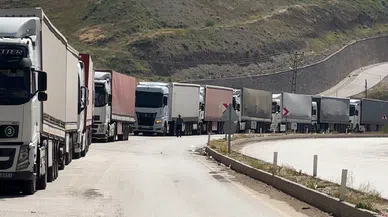 İran-İsrail savaşının ardından Esendere’de TIR yoğunluğu
