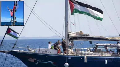 Madleen Gemisindeki Türk aktivist serbest