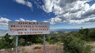 Tunceli’de çıkarılmayan mayınlar sivilleri korkutuyor