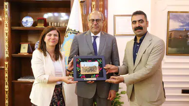 ILO heyeti eş başkanları ziyaret etti