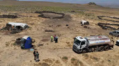 Diyarbakır Büyükşehir Belediyesi, Karacadağ yaylalarına su taşıyor