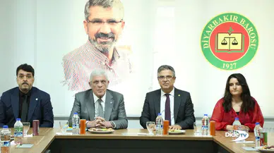 Musavat Dervişoğlu’ndan Diyarbakır Barosu’na ziyaret