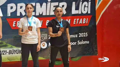 Diyarbakırlı sporcu Türkiye üçüncüsü oldu