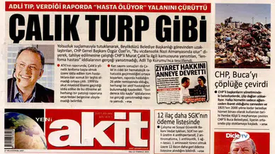 Yeni Akit: "Murat Çalık turp gibi!"
