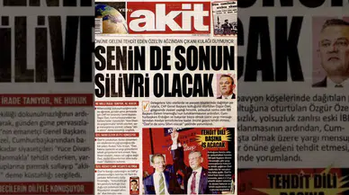 Yeni Akit'ten Özgür Özel'e: “Senin de sonun Silivri olacak”
