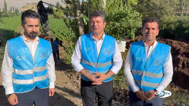Görevine iade edilen Adıyaman Belediye Başkanı Abdurrahman Tutdere sahaya indi