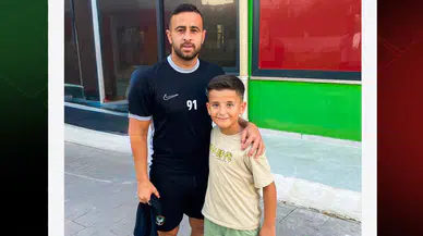 Amedsporlu Dia Saba, küçük Barış’a verdiği sözü tuttu