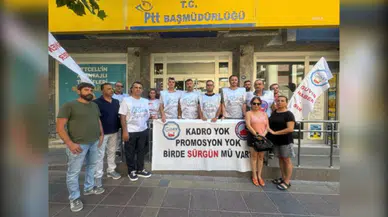 PTT çalışanlarının iş bırakma eylemine katılmaları yasaklandı