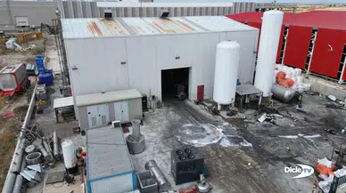 Tekirdağ'da gaz üreten fabrikada patlama: Ölüler var