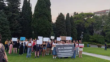 Boğaziçi Üniversitesi 15 yaşındaki Hilal Özdemir protestosu