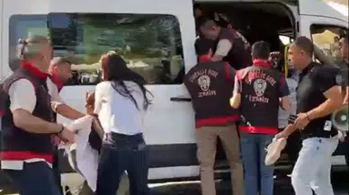 Ege Üniversitesi'nde yemek zammı protestosuna müdahale
