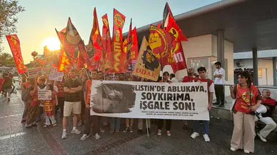 Filistin eyleminde basın açıklaması okuyan kişiye "Cumhurbaşkanı'na hakaret"ten tutuklama
