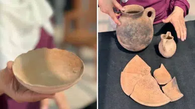 Konya’da 3 bin 500 yıllık "yemek takım" bulundu