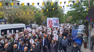 Binler “Hakan Tosun için Adalet” sloganıyla yürüdü
