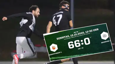 Hamburg’da 66-0 biten maç: Türk futbolcudan 17 gol