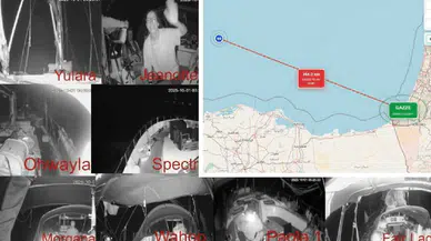 Küresel Sumud Filosu 'yüksek riskli bölge'ye girdi