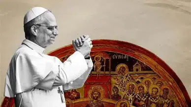 Papa 14. Leo İznik'te: Dünyanın gözü burada, tarihi ayin başladı