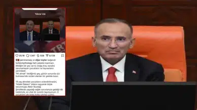 Bakan Ersoy’un eşi Pervin Ersoy’dan Bekir Bozdağ paylaşımına beğeni