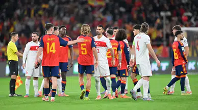 Türkiye İspanya deplasmanından beraberlikle döndü