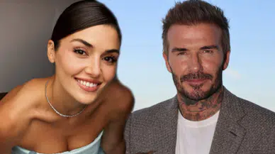 Hande Erçel ve David Beckham aynı reklam filminde buluştu