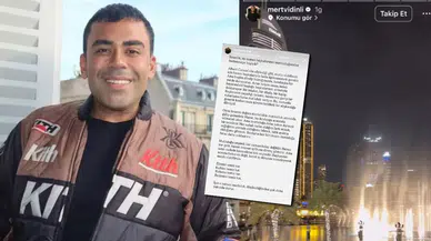 Uyuşturucu soruşturmasında aranan Mert Vidinli Dubai’den mesaj paylaştı