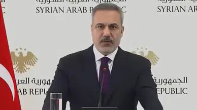 Hakan Fidan'ı şaşırtan anlar: Basın toplantısı yarıda kesildi